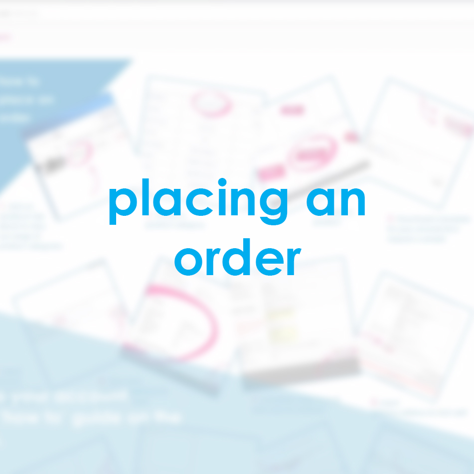 placing an order